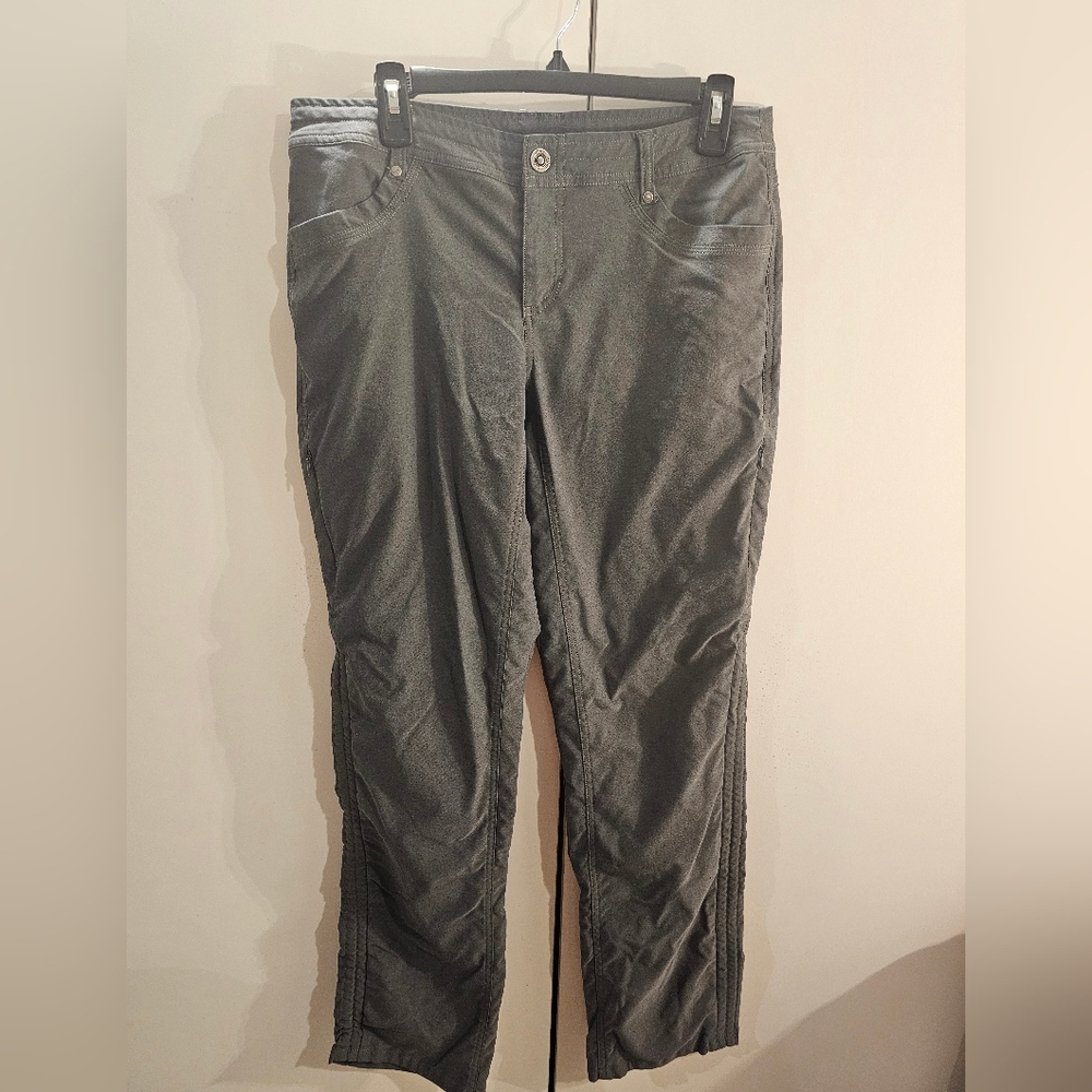 Kuhl Gray Cargo Pants with Water Resistant Fabric